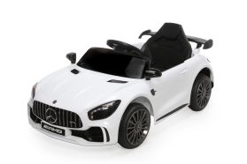 12V Mercedes GTR con Licenza Bianco