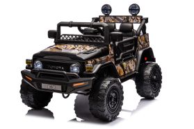 12V Toyota FJ Cruiser con Licenza Nero